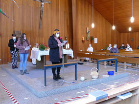 Patronatsfest in der St. Elisabeth Kirche in Merxhausen (Foto: Karl-Franz Thiede)